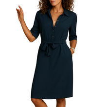 Load image into Gallery viewer, Modern Midi Dress for Women Comfortable Elegant Wear
