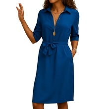 Load image into Gallery viewer, Modern Midi Dress for Women Comfortable Elegant Wear
