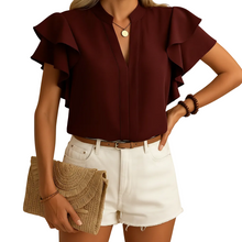 Load image into Gallery viewer, Women’s Sleeveless Chic Blouse with Tailored Silhouette
